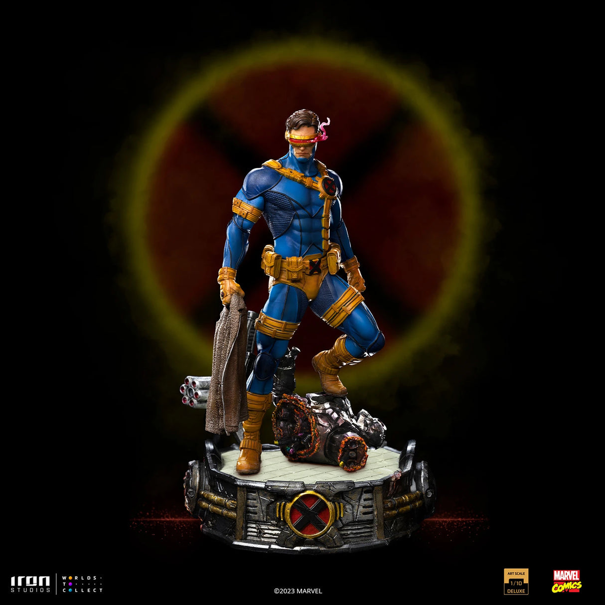 Marvel Cyclops Unleashed Deluxe 1/10 Scale Statue