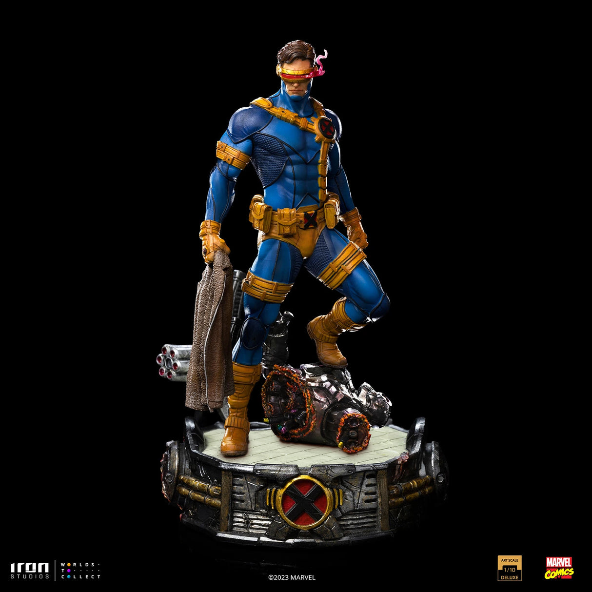Marvel Cyclops Unleashed Deluxe 1/10 Scale Statue
