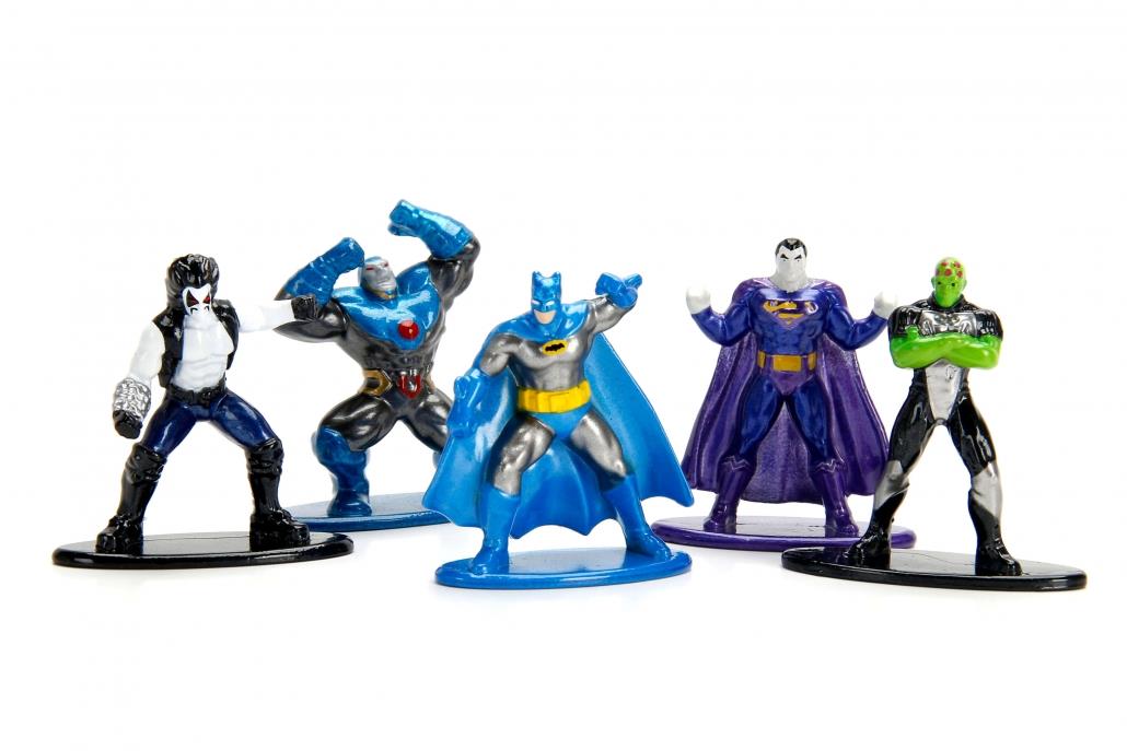 Nano Metalfigs DC Wave 3 Pack B Figures 5PK