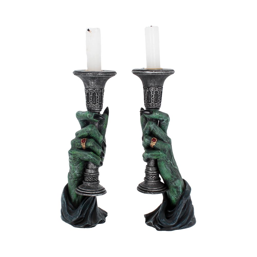 Light of Darkness Vampire Hands Candle Holders 20cm
