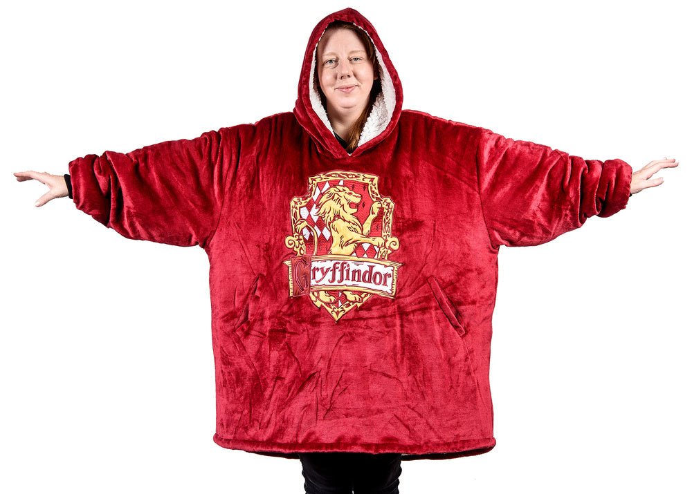 Harry Potter: Gryffindor Oversized Hoodie Blanket
