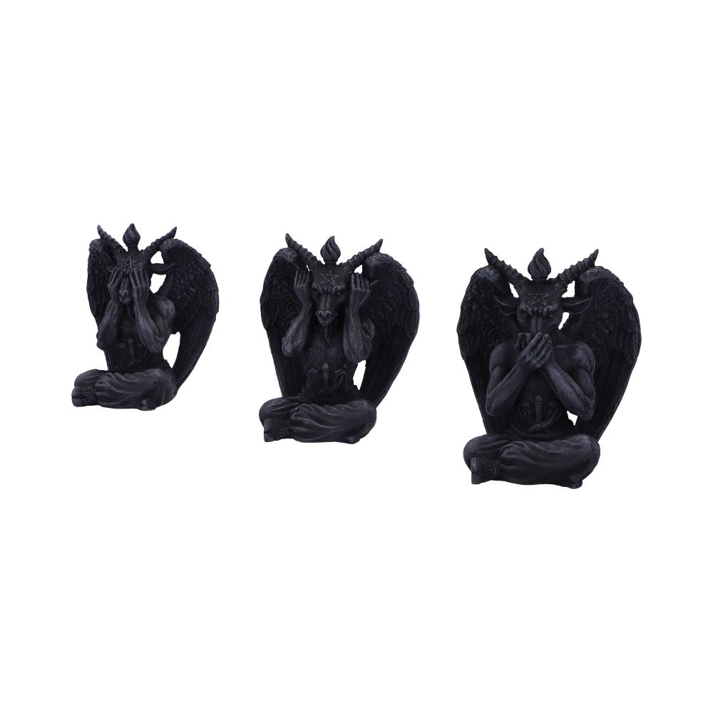 Three Wise Baphomet 10.2cm Figurines by Nemesis Now