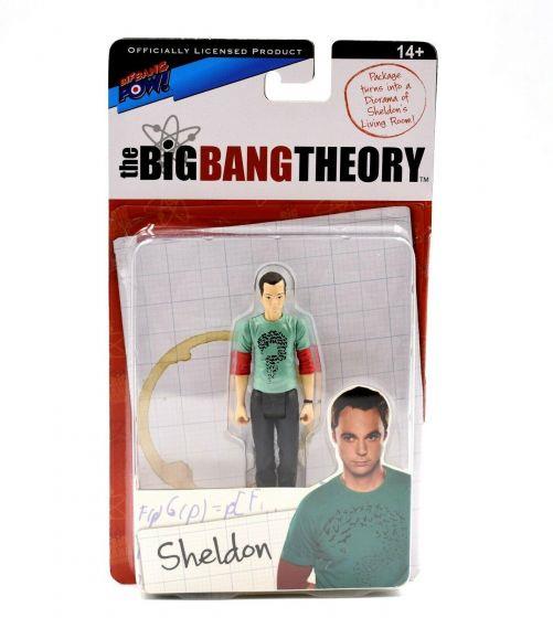 BIF BANG POW! The Big Bang Theory Sheldon In Riddler Shirt Figure