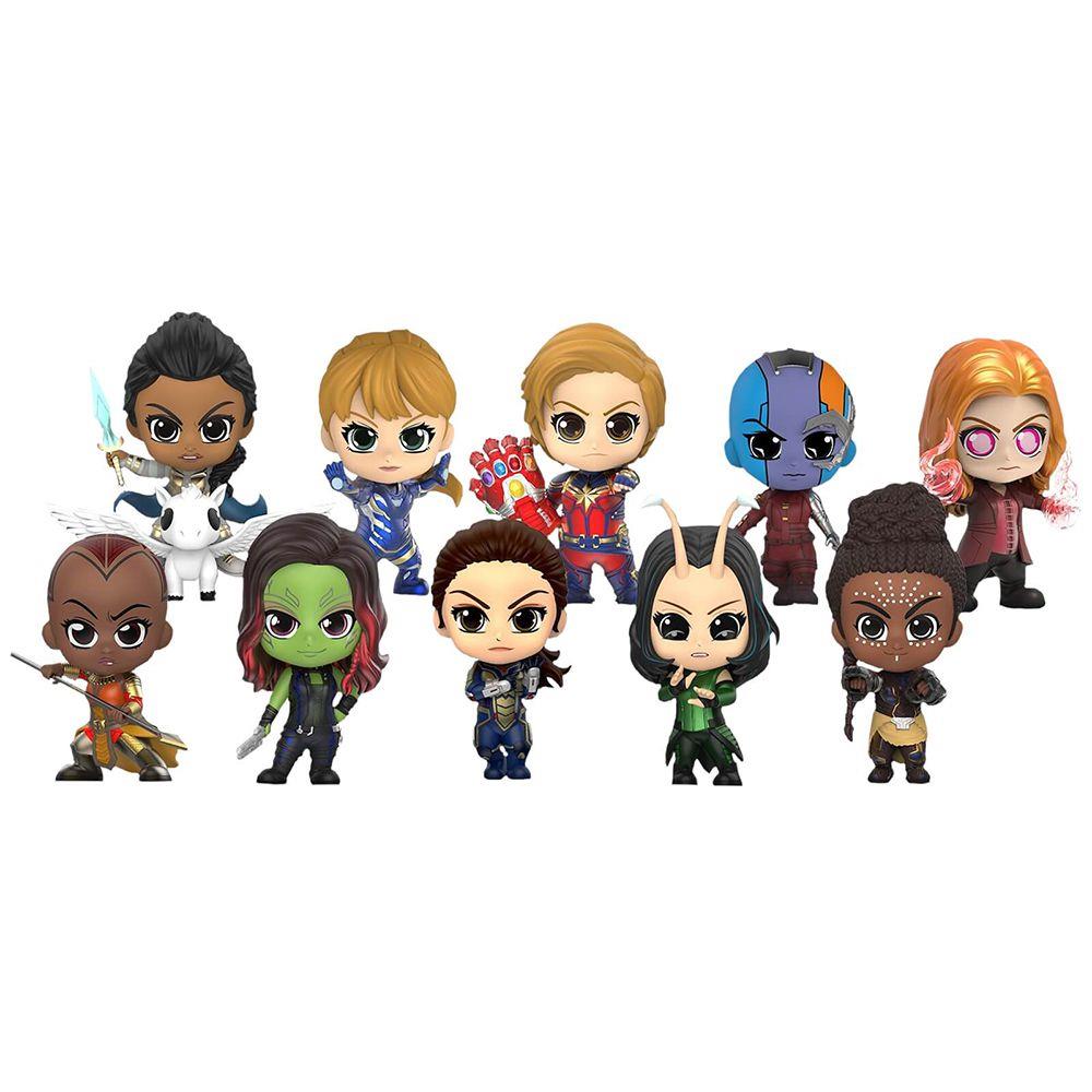 Marvel Avengers: Endgame: Cosbaby Figures: Avengers Women (Set Of 10)