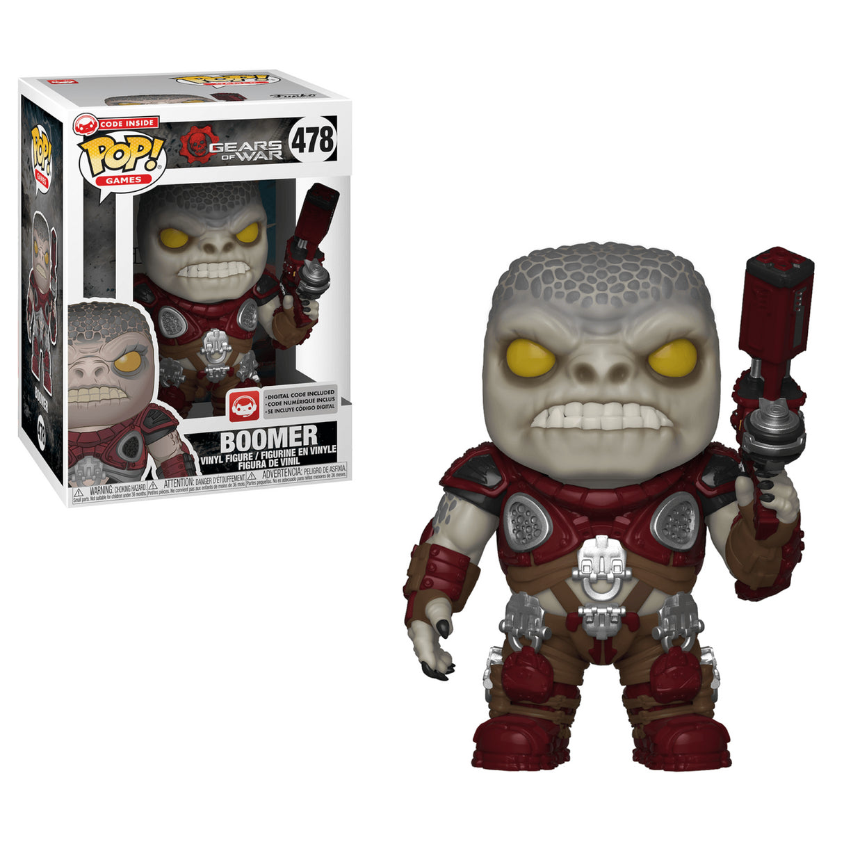 Pop Games Gears Of War Boomer Vin Figure