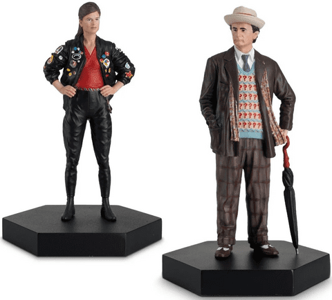 Doctor Who Seventh Doctor & Ace 1:21 Scale Figurine Companion Set [BOX DAMAGED]