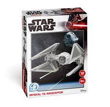 Star Wars Imperial Tie Interceptor 3D Puzzle