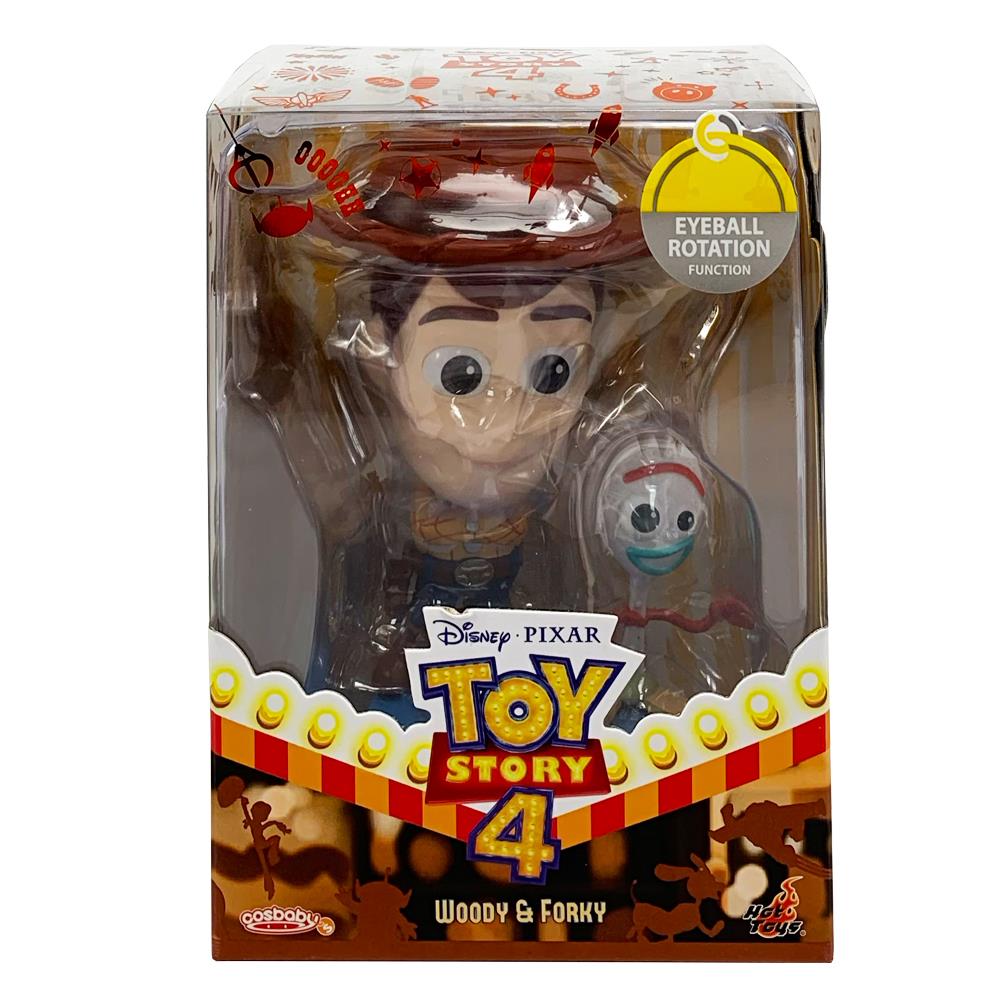 Hot Toys Toy Story 4 Cosbaby Woody and Forky Set Of 2