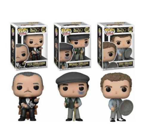 The Godfather 50 Years Vito, Michael and Sonny Pop Set