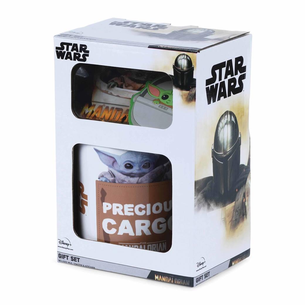 Star Wars: The Mandalorian (The Child) Mug, Coaster And Keyring Gift Set