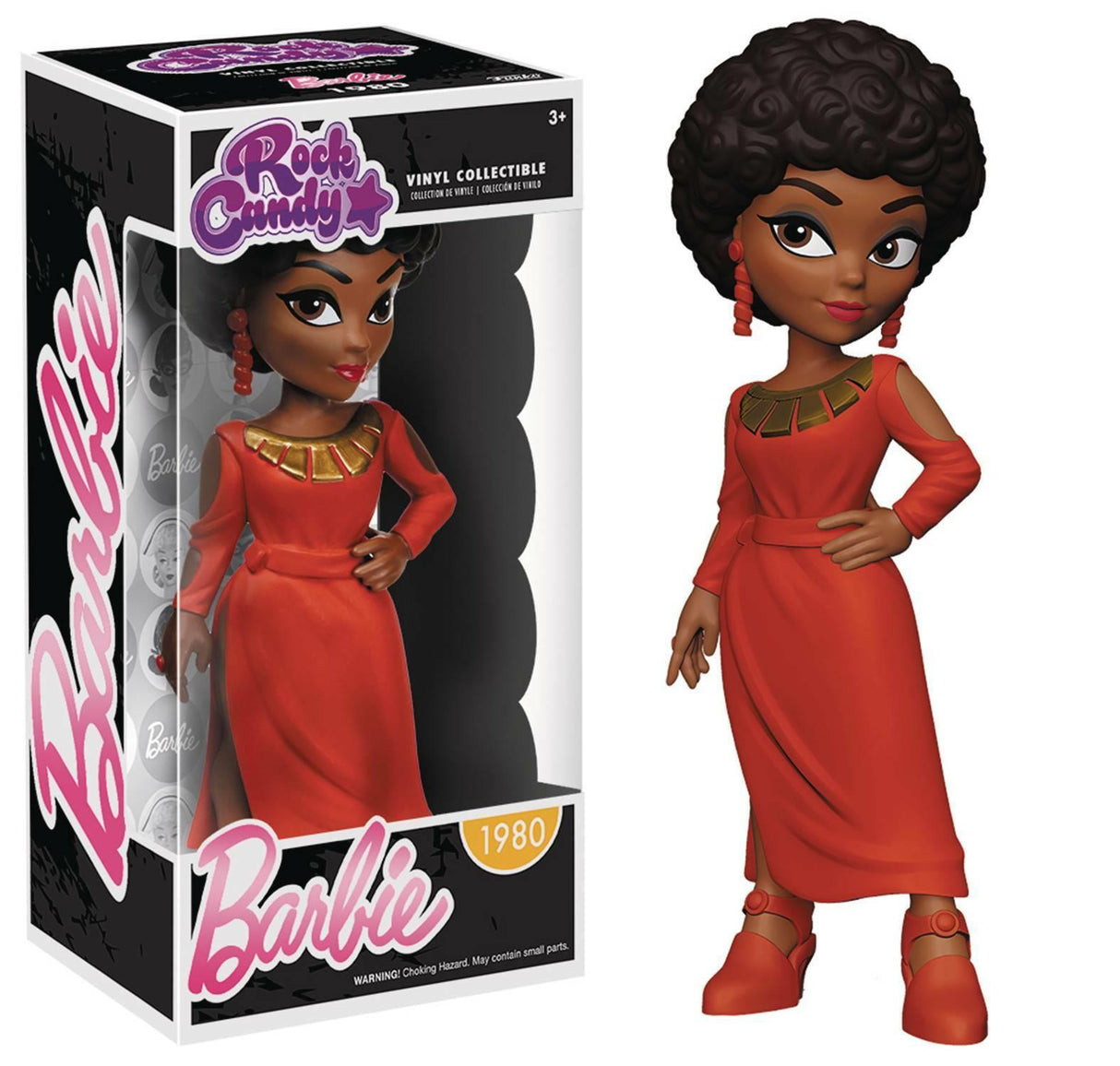 BARBIE 1980 AFRO ROCK CANDY VINYL FIGURE