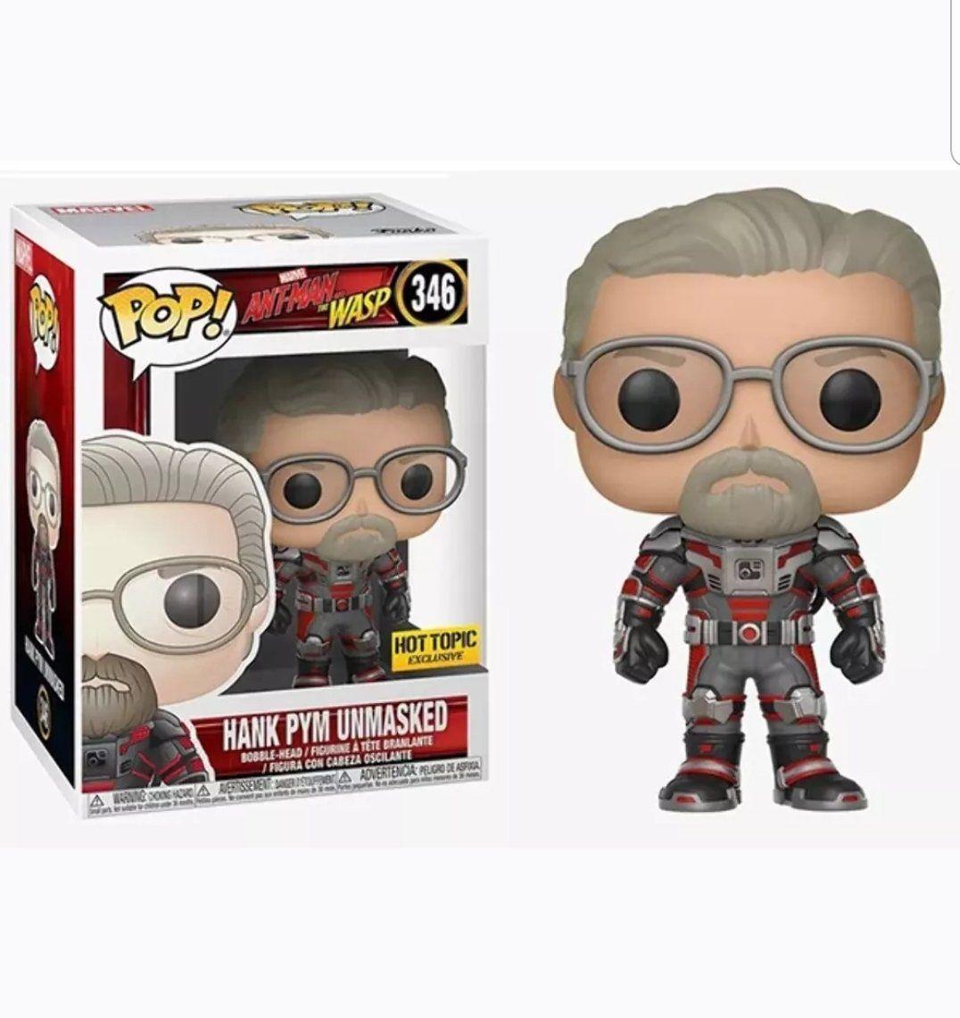 Marvel ANT-MAN AND THE WASP HANK PYM UNMASKED SPECIAL EDITION FUNKO POP! VINYL