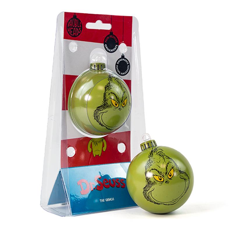 Bauble Heads The Grinch Christmas Decoration / Ornament