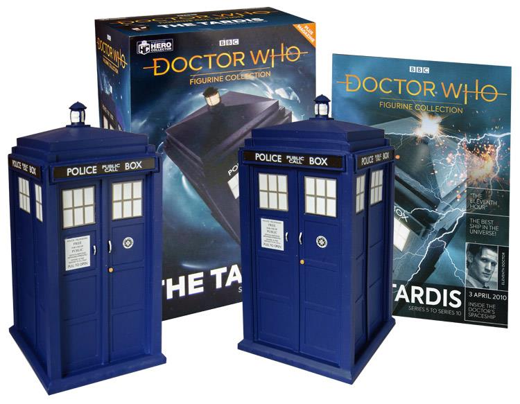 Doctor Who Figurine Collection The Tardis Series 5 To Series10