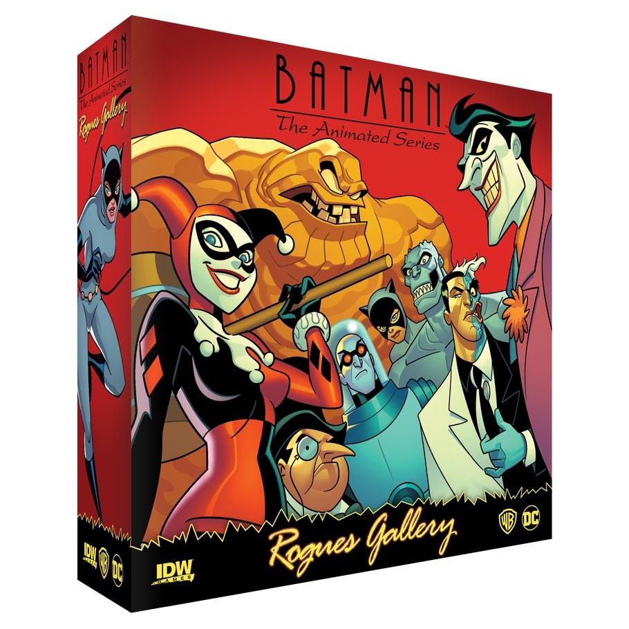 DC Comics Batman The Animated Series Board Game Rogues Gallery