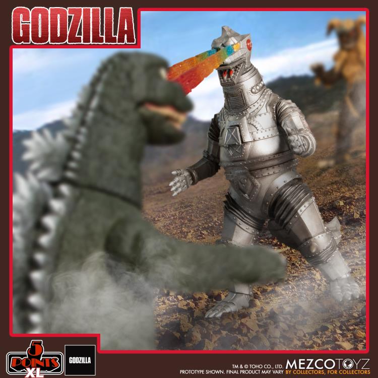 Godzilla vs. Mechagodzilla (1974) 5 Points XL Three Figure Boxed Set