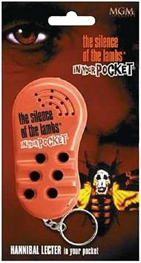 Silence Of The Lambs Hannibal Lector In Your Pocket Electronic Keychain