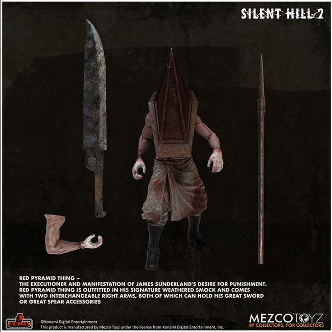 Silent Hill 2 Bubble Head Nurse and Red Pyramid Thing 5 Points Deluxe Boxed Set