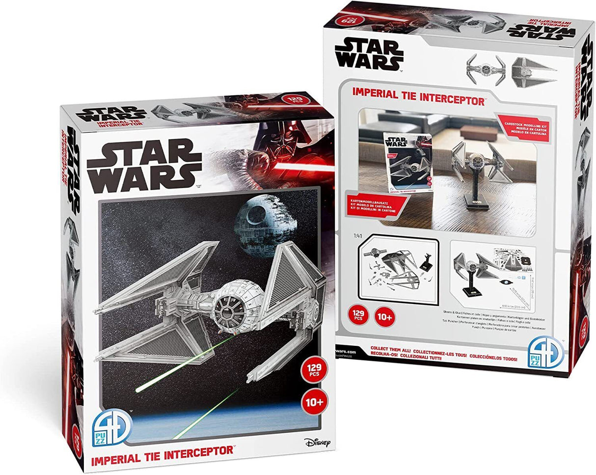 Star Wars Imperial Tie Interceptor 3D Puzzle