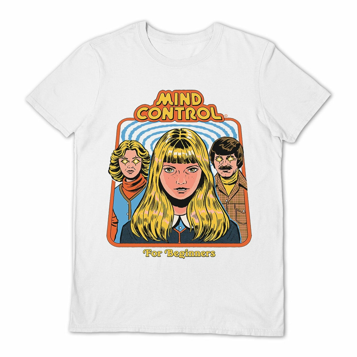 Steven Rhodes (Mind Control) White Short Sleeve T-Shirt