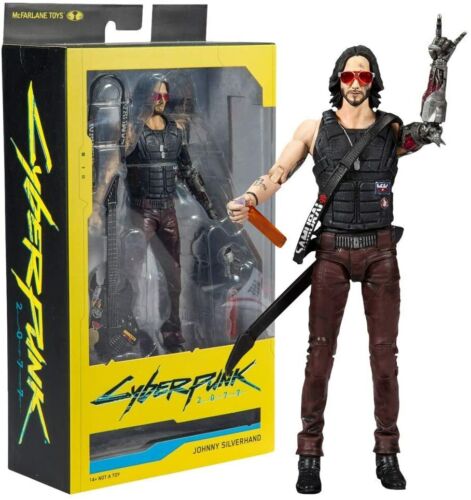Cyberpunk 2077 - Johnny Silverhand 7" Action Figure by McFarlane Toys