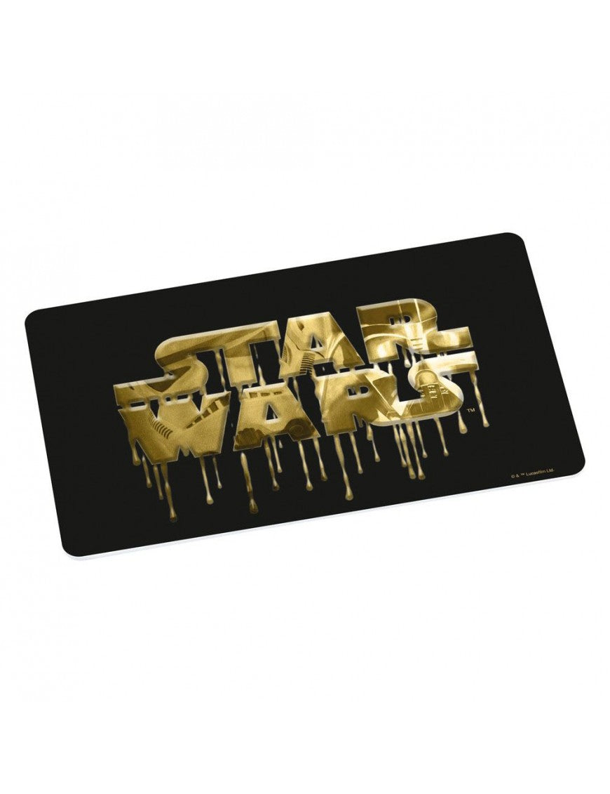 Star Wars Cutting Board Logo Gold