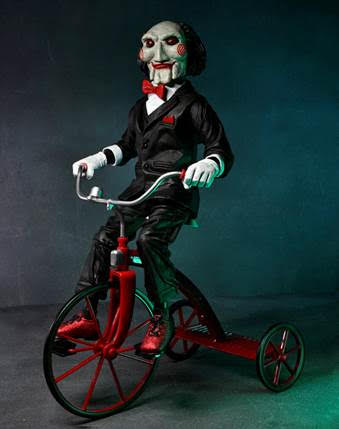 Saw Billy The Puppet On Tricycle With Sound 12 Inch Action Figure