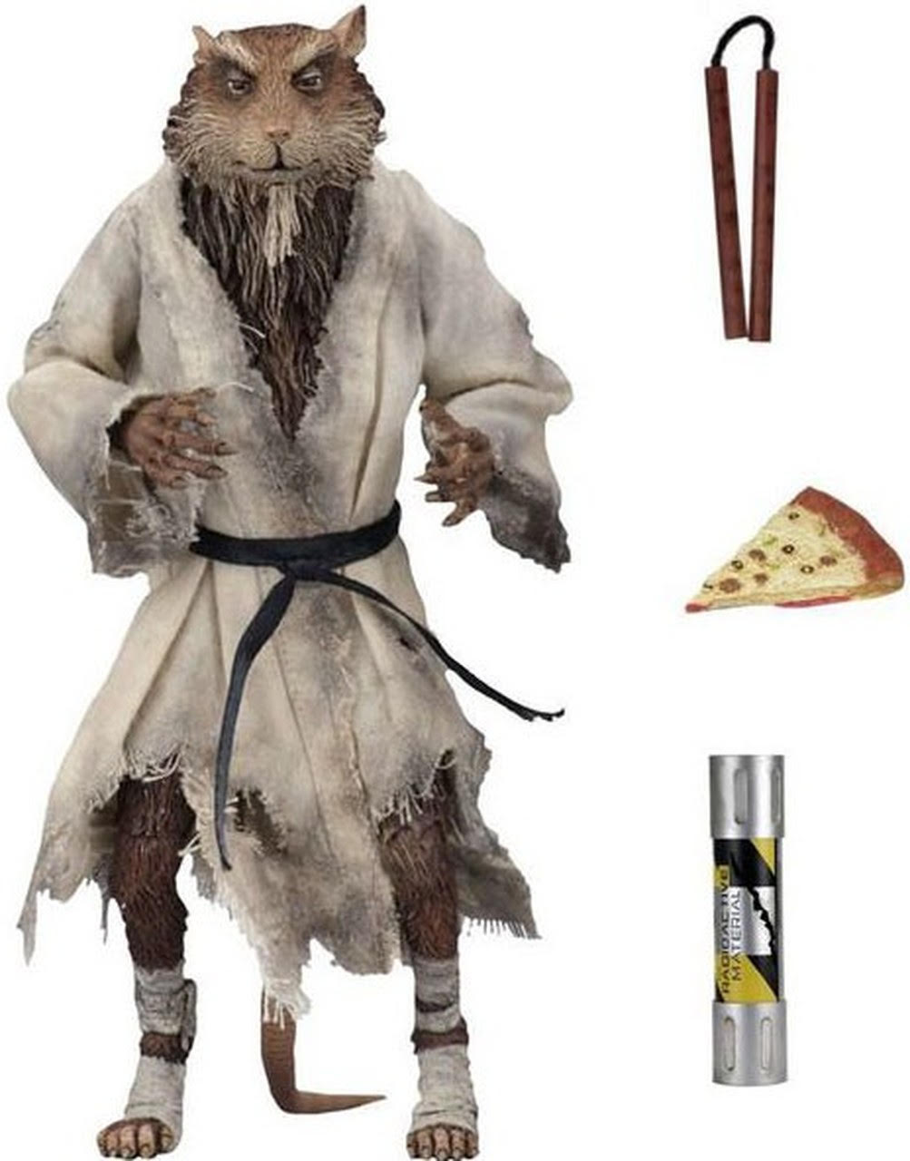 Teenage Mutant Ninja Turtles TMNT 1990 MOVIE SPLINTER 7 INCH SCALE ACTION FIGURE TEENAGE MUTANT NINJA TURTLES