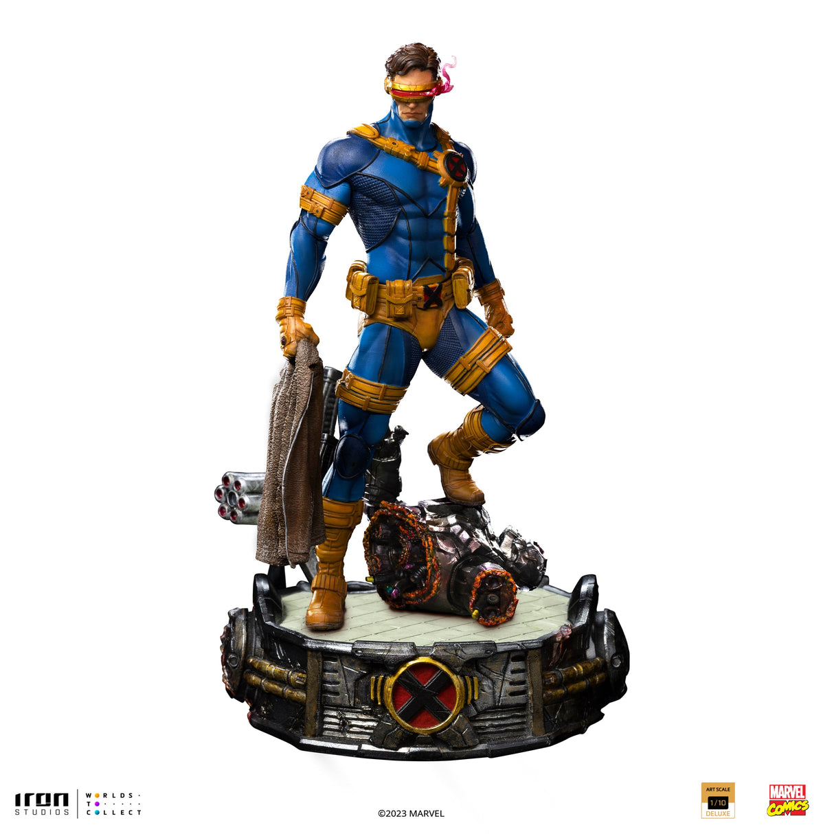 Marvel Cyclops Unleashed Deluxe 1/10 Scale Statue