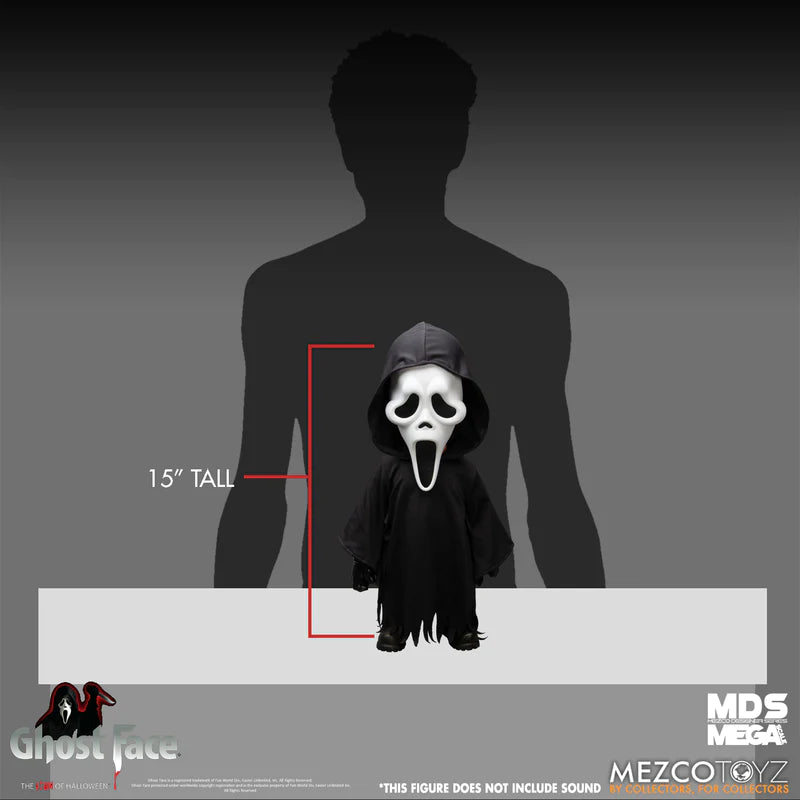 Scream Ghostface Mezco MDS 15" Mega Figure