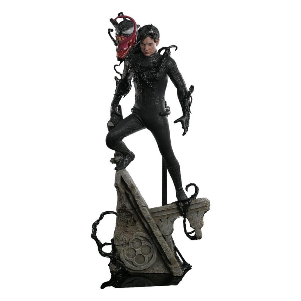 Marvel Spider-Man 3 Spider-Man (Black Suit) (Deluxe Version) 30cm 1/6 Scale Movie Masterpiece Action Figure