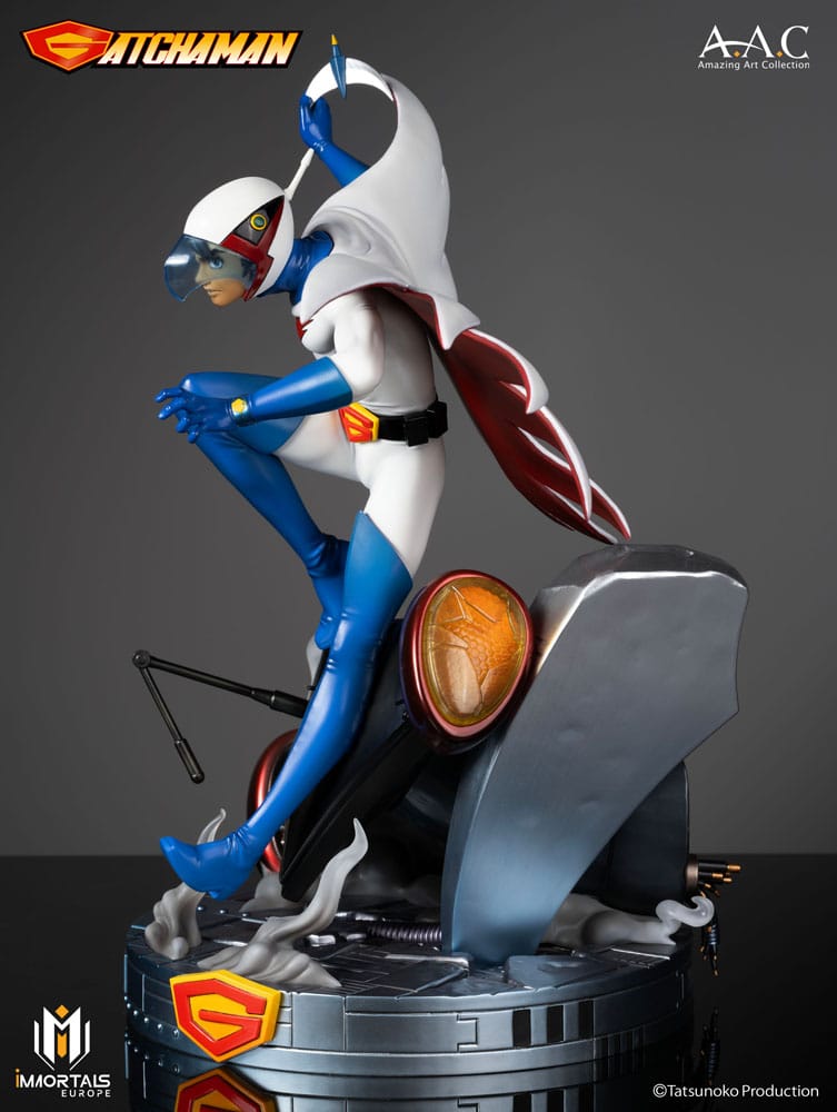 Gatchaman Ken the Eagle, The Leader of the Science Ninja Team 34cm Amazing Art Collection Statue