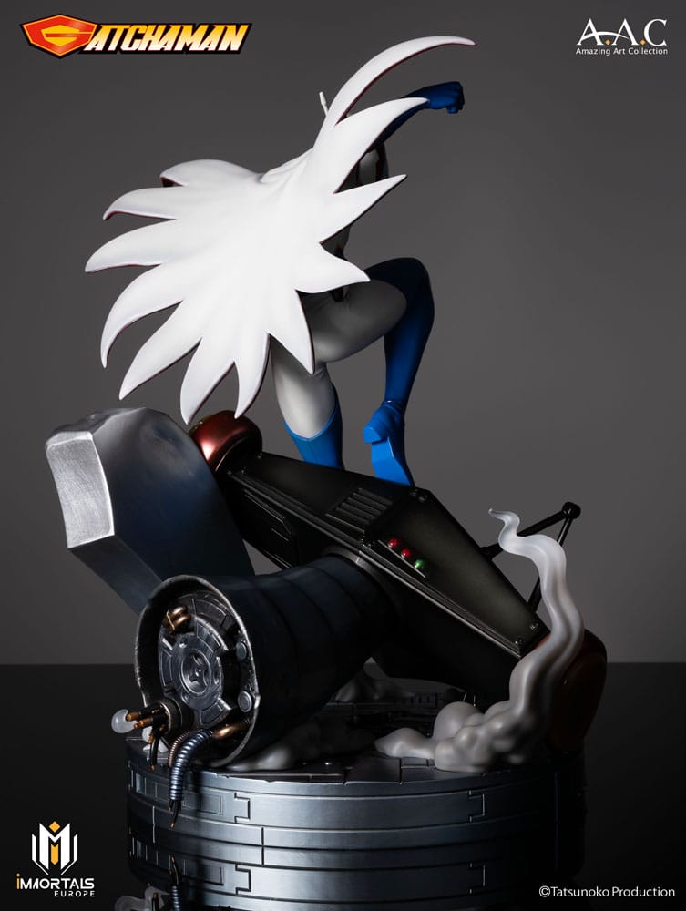 Gatchaman Ken the Eagle, The Leader of the Science Ninja Team 34cm Amazing Art Collection Statue