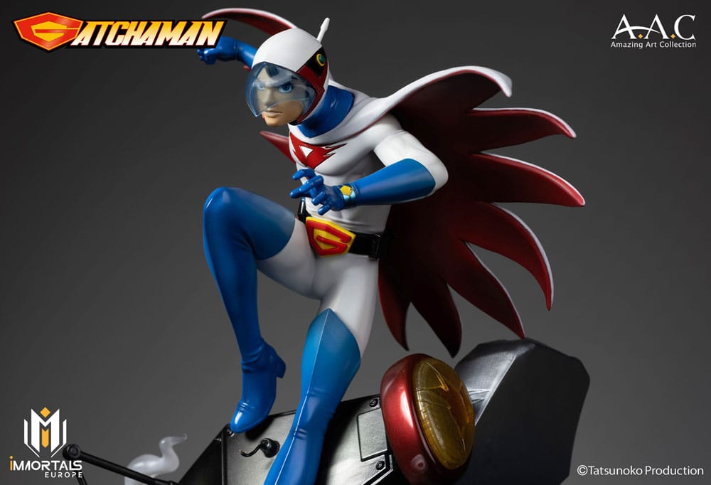 Gatchaman Ken the Eagle, The Leader of the Science Ninja Team 34cm Amazing Art Collection Statue