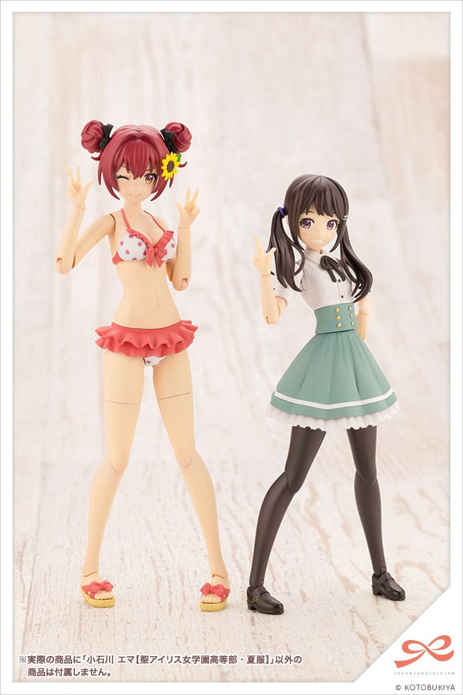 Sousai Shojo Teien Emma Koishikawa (St. Iris Gakuen Girls' High School Summer Clothes) Light Edition 14cm 1/10 Scale Plastic Model Kit