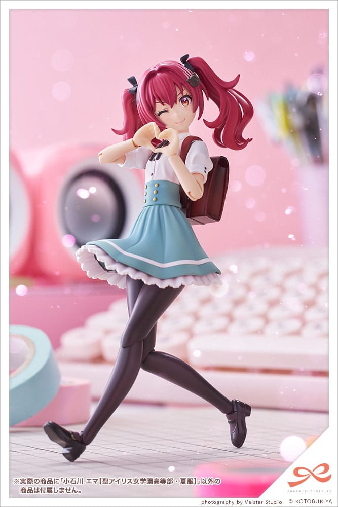 Sousai Shojo Teien Emma Koishikawa (St. Iris Gakuen Girls' High School Summer Clothes) 14cm 1/10 Scale Plastic Model Kit