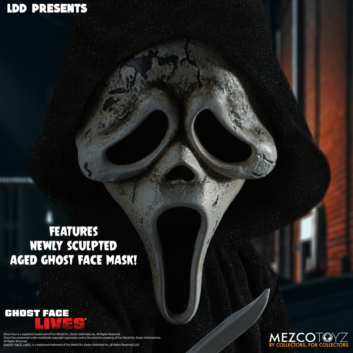 Living Dead Dolls Presents Scream Ghost Face Zombie Edition