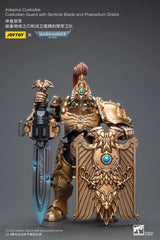 Warhammer 40K Adeptus Custodes Custodian Guard with Sentinel Blade and Praesidium Shield 1/18 Scale Figure