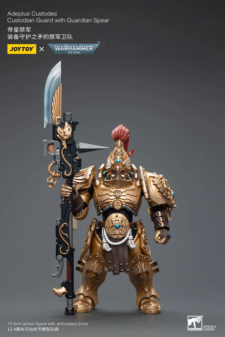 Warhammer 40K Adeptus Custodes Custodian Guard with Guardian Spear 1/18 Scale Figure