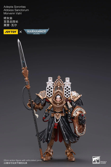 Warhammer 40K Adepta Sororitas Abbess Sanctorum Morvenn Vahl 1/18 Scale Figure