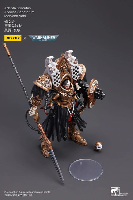 Warhammer 40K Adepta Sororitas Abbess Sanctorum Morvenn Vahl 1/18 Scale Figure