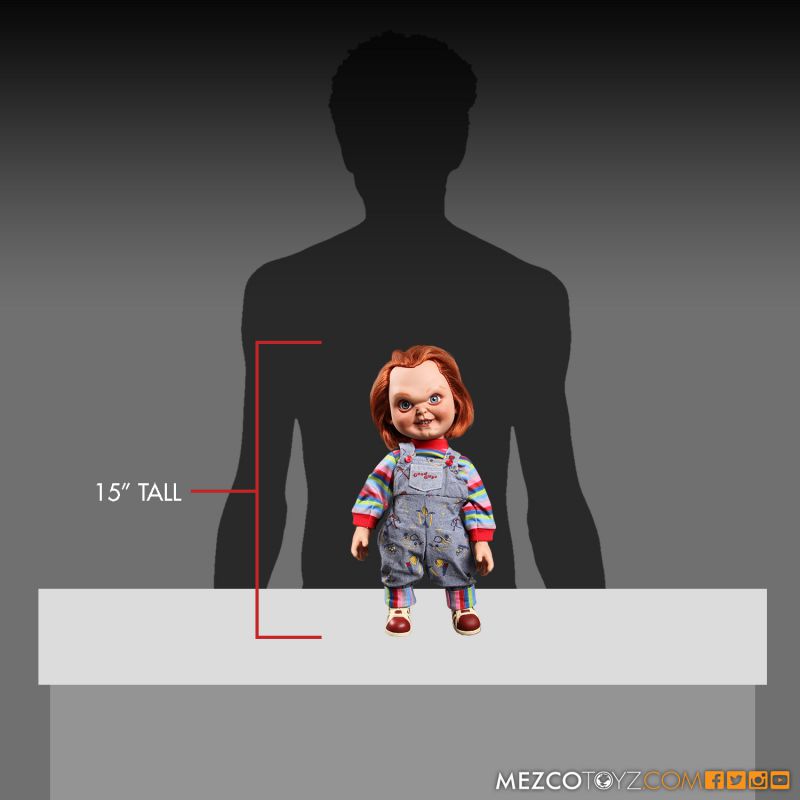 Child's Play 2 Chucky (Evil Face) 15" MDS Mega Scale Talking Doll