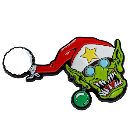 Warhammer 40,000 Red Gobbo Christmas Bauble with Pin