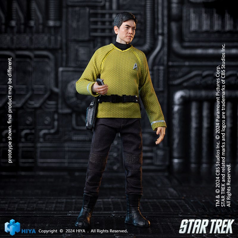 Star Trek 2009 Exquisite Super Series Sulu 1/12 Scale Previews Exclusive Action Figure