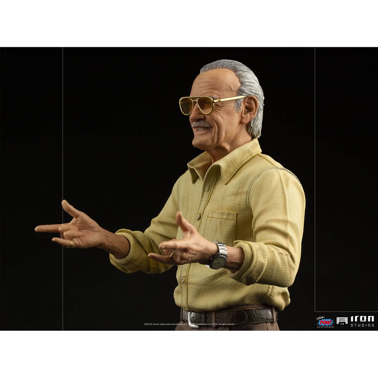 Marvel Stan Lee Iron Studios 1/4 Scale 60cm Statue