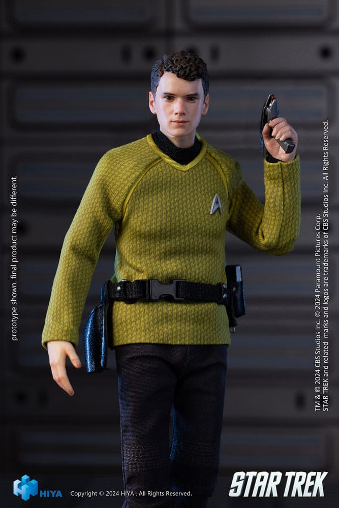 Star Trek 2009 Exquisite Super Series Chekov 1/12 Scale Previews Exclusive Action Figure