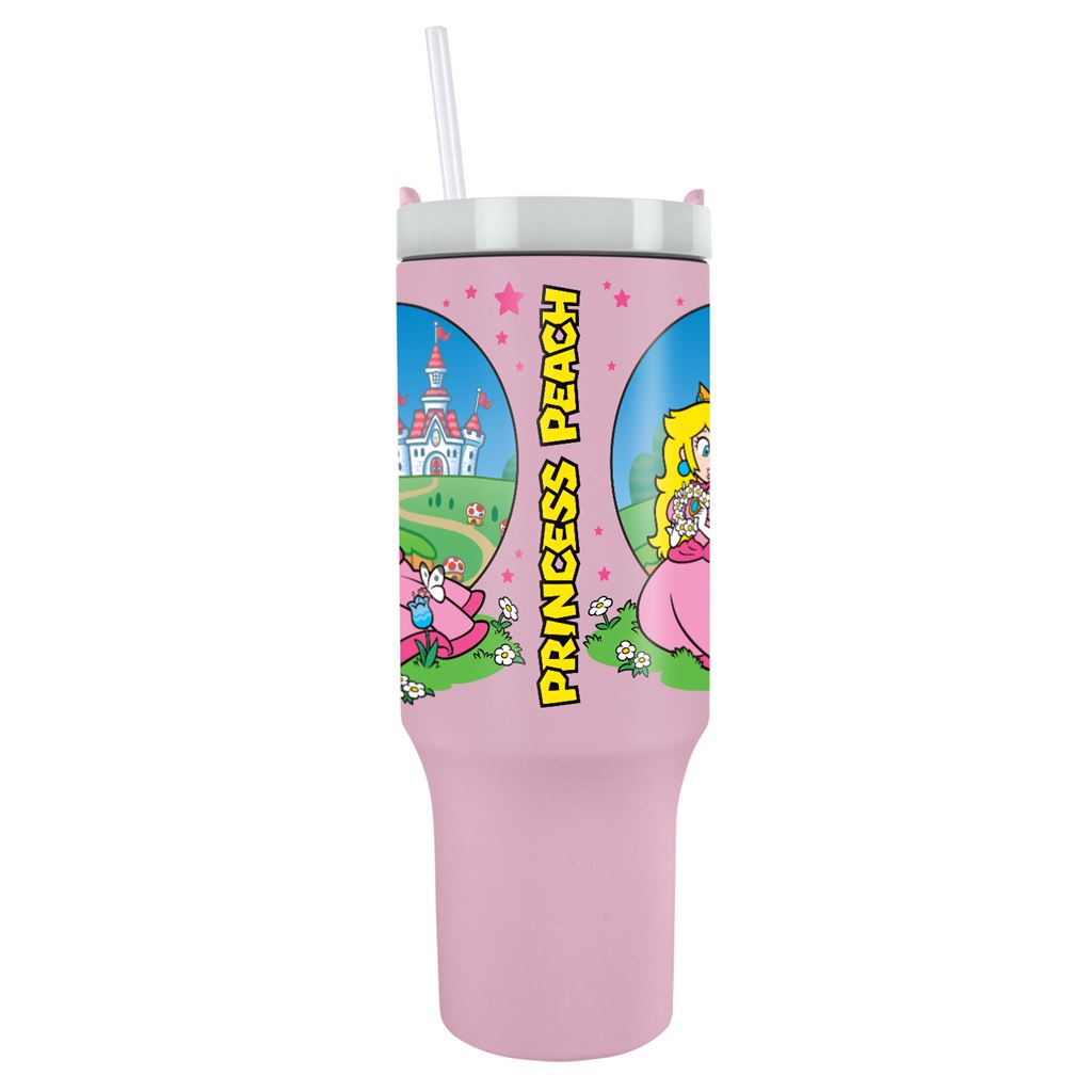 SUPER MARIO (PEACH) 40oz TUMBLER