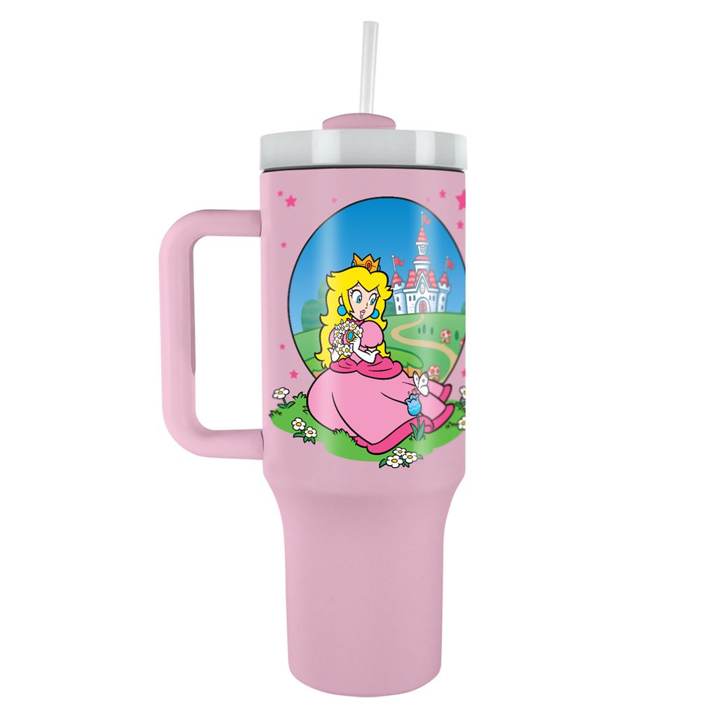 SUPER MARIO (PEACH) 40oz TUMBLER