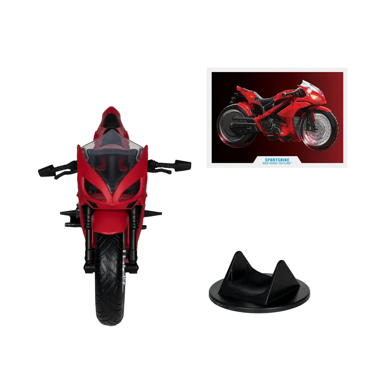 DC Comics Red Hood's Sportsbike (Red Hood: Outlaw) DC Multiverse Action Figure