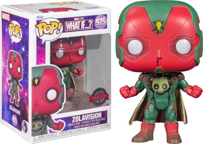 Marvel What If...? Zolavision Funko Pop! Vinyl Figure #975